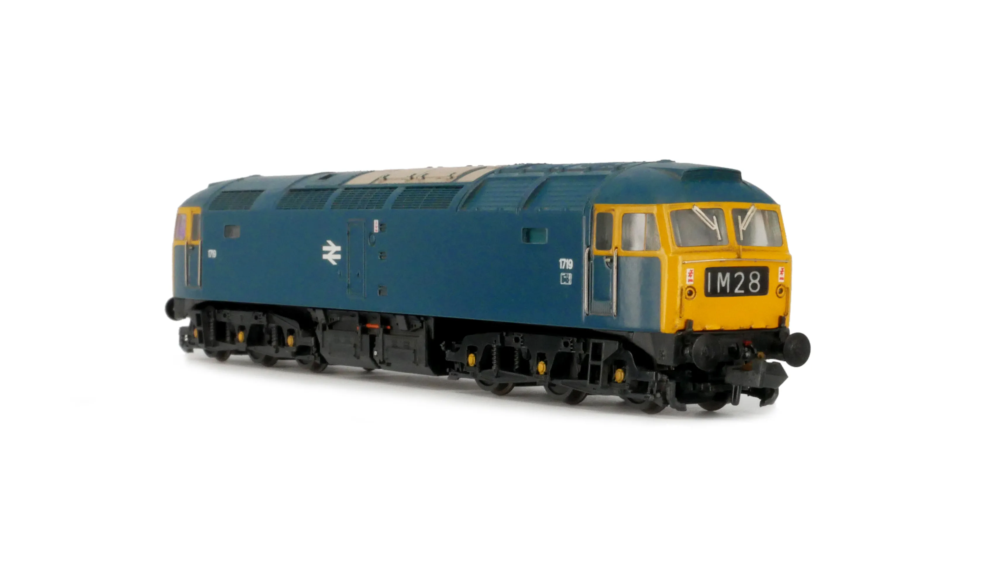 Ex works Class 47 1719 with subtle line wash and gloss finish