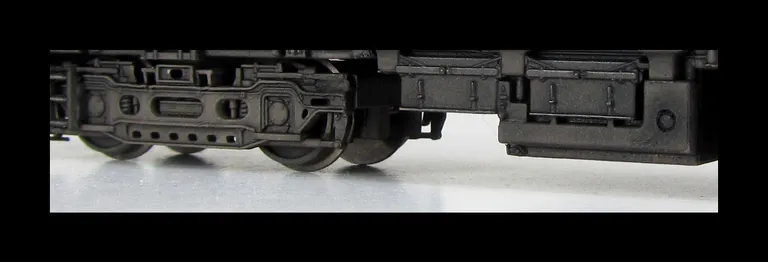 Close up of modified battery box