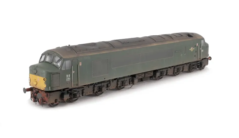 D6 Details include: renumbered, driver, etched work plates and nameplates, slimmed down etched headcode discs with extra catches added, more accurate etched 3D fan and grill and detailed buffer beam at one end and detailed buffer beam with wire coupler at