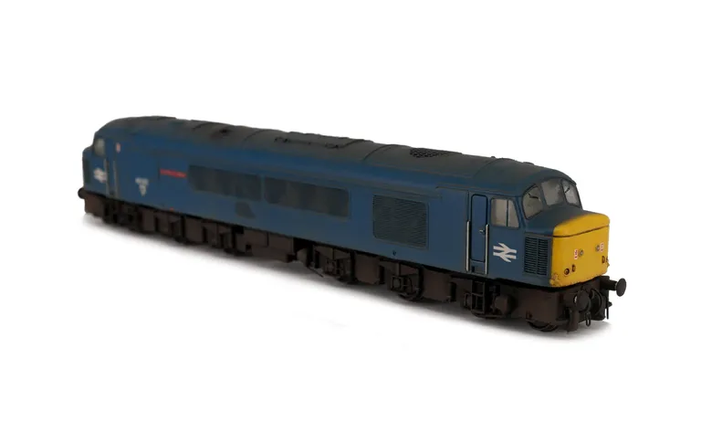 45022 converted to a marker light version. Details include: etched roof grill and fan, etched plates, mods to match prototype, driver fitted, detailed buffer beam at one end, renumbered, slimmed down bogies, fit boiler port cutouts, body steps and grill p
