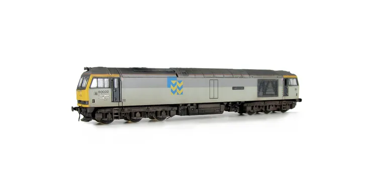 60022 with detailed buffer beam at one end and semi detailed at coupling end, renumbered, etched plates/arrows and body lowered.