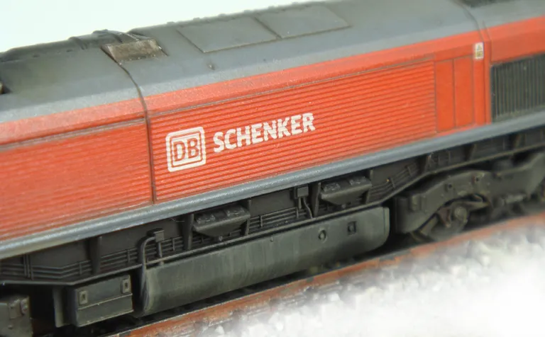 Close up of class 66