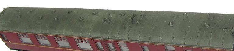 Close up of coach roof.