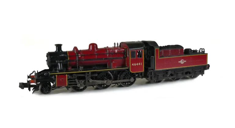 46441 Full respray into crimson livery, renumbered and crew fitted.