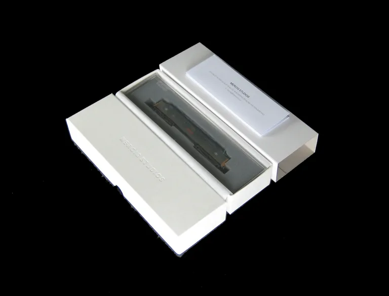 All Mercig Studios Locos come in a special presentation box with a certificate of authenticity and de embossed logo