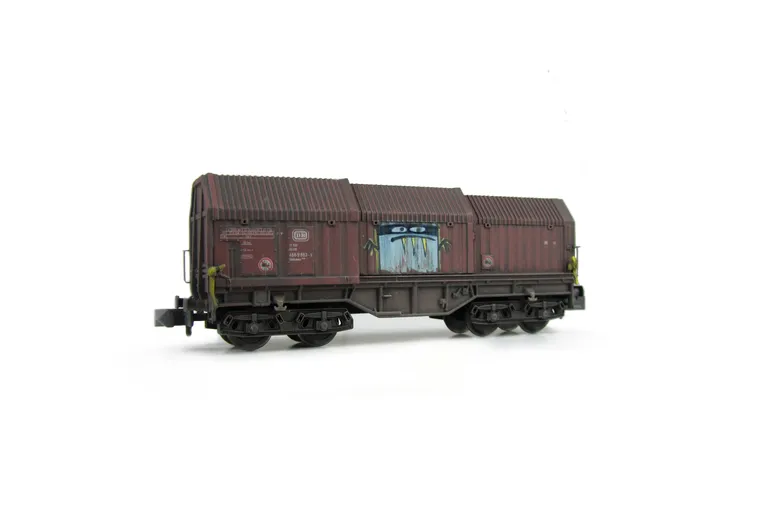 With hand painted graffiti based on prototype photo.