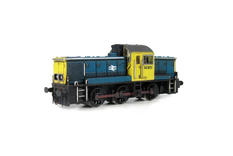 14901 with full respray and conversion to dot headcode version with wipac lighting. Other details include detailed buffer beam and driver fitted.