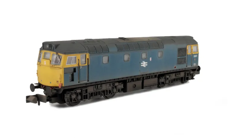 D5357 with full respray into BR Blue. Brass buffers added, token catcher recess added. etched windscreen wipers, boiler access panel taken off and smoothed over, etched work plates, moulded roof grill replaced with 3D etched fan and grill, modified batter