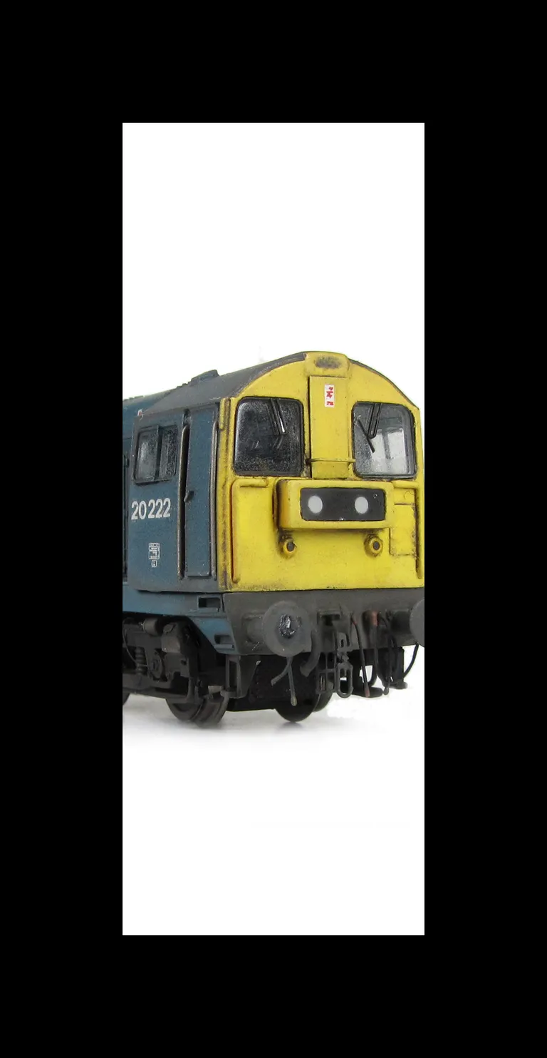 Close up of cab end plate modifications.