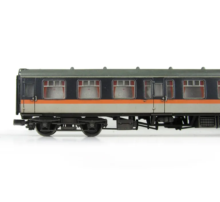 Class 411 with full respray into 'Jaffa Cake' livery although remaining in an unrefurbished condition
