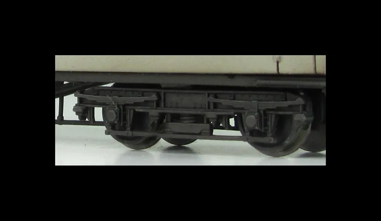 Class 411 with full respray into 'Jaffa Cake' livery although remaining in an unrefurbished condition