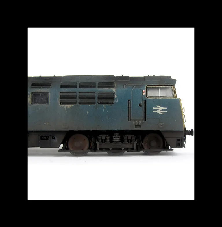 Close up of added brake rigging.