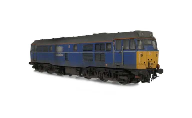 31407 Full respray to Mainline livery, Added details include: detailed buffer beam and semi detailed at coupling end, driver, converted to Top Hat version with moulded roof grills replaced with 3D etched fan and grill.