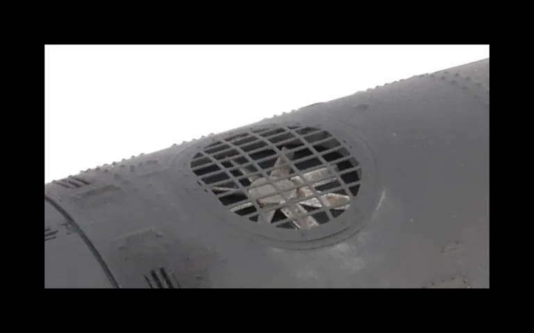 Close up of etched grills.