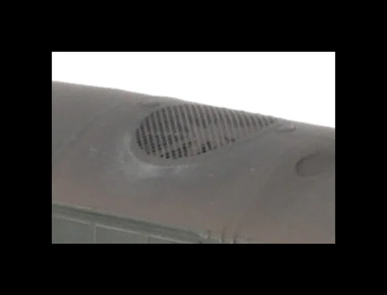 Close up of etched fans.